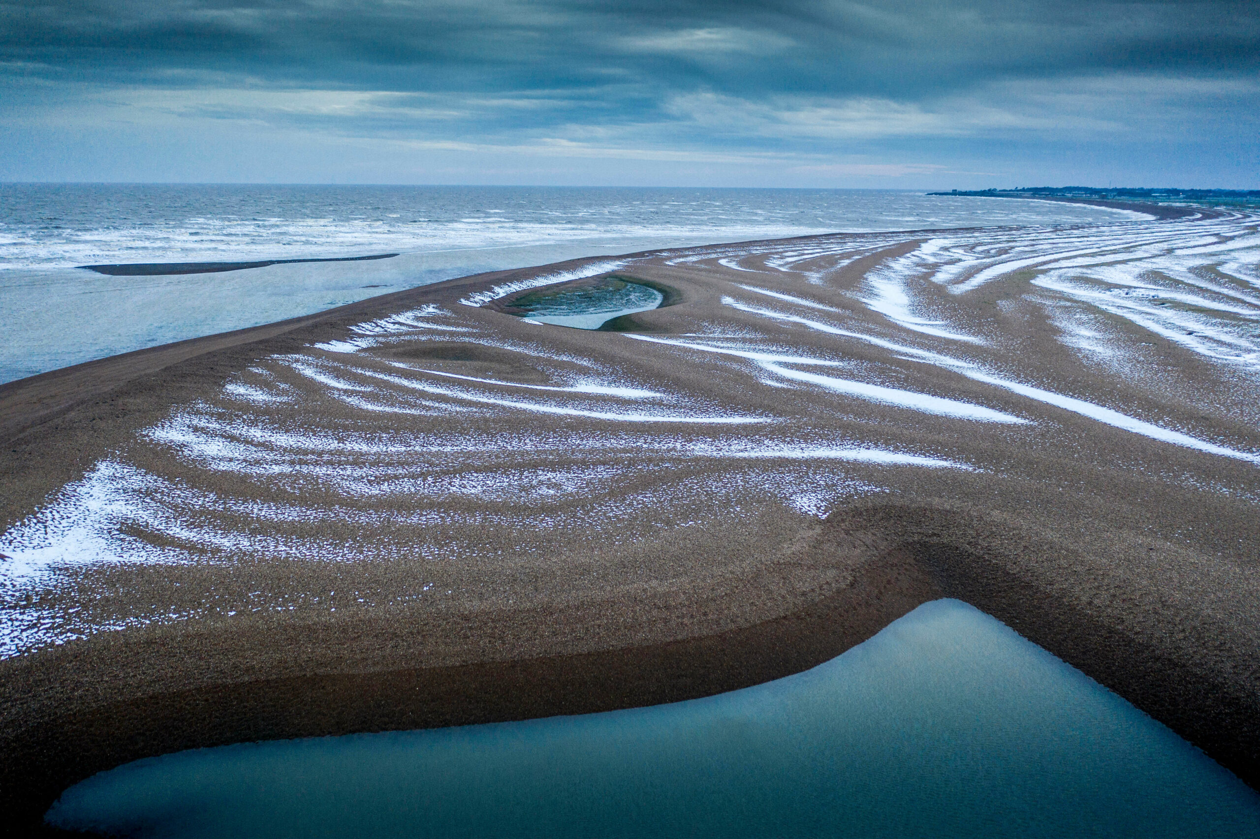 Winter over Shingle Street